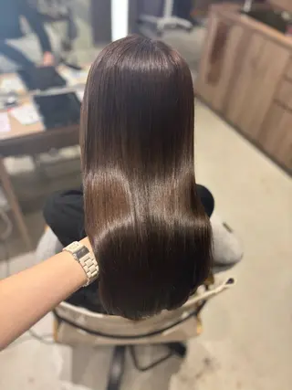 ロング カラー レイヤーカット/ボブ /nene🍥⋆*のヘアスタイル