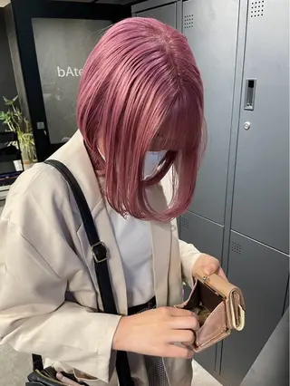 ショート カラー bAteAu所属・💎透明感カラー💎 bAteAu あまねのヘアスタイル