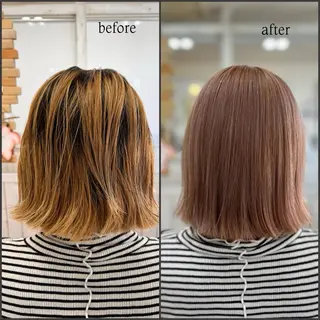 ミディアム kokua hair design／大西のヘアスタイル