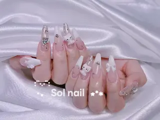 ネイル パラジェル＆フィルイン取り扱いサロンSol Nail所属・Sol Nail ミネのネイルデザイン