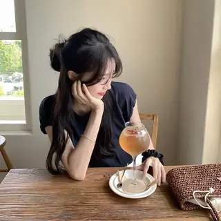 ロング カラー 莉乃/縮毛矯正/髪質 改善/艶カラーのヘアスタイル