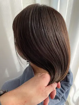 ミディアム カラー eins.hair所属・過去一の柔髪ヘア 🌿einshairのヘアスタイル