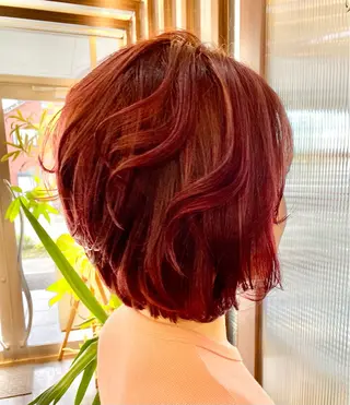 ミディアム 鈴木 千恵子のヘアスタイル