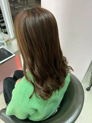 ロング Eleanor 池袋 ミカのヘアスタイル