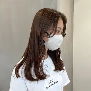 ロング グレージュ🐰透明感 カラー🫧akihoのヘアスタイル