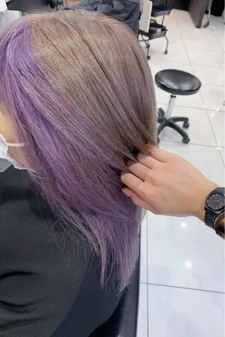 セミロング YUDU🍊 germe/ジェルムのヘアスタイル