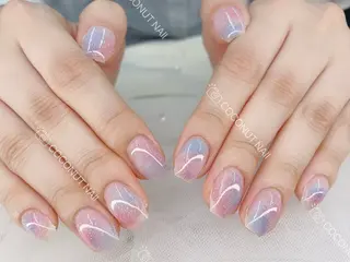 ネイル 神田 ココナッツのネイルデザイン