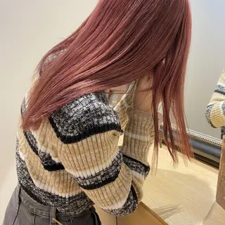 セミロング カラー パーマ ヘアアレンジ メンズ キッズ ネイル マツエク・マツパ モリモト サナのヘアスタイル