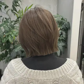 ショート シャドウパーマ/ツイ スト/近藤百華🎀のヘアスタイル