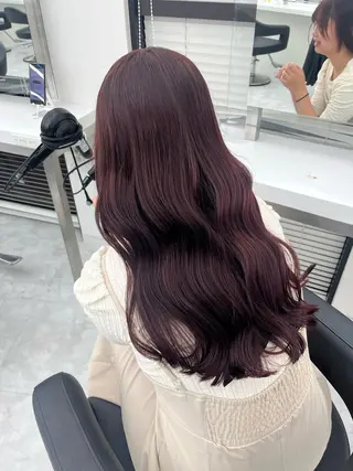 ロング カラー ヘアアレンジ 艶髪ハイトーン🫧 Kurehaのヘアスタイル