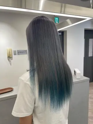 カラー 韓国ハイトーンカラー kana♡のヘアスタイル