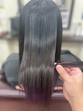 ミディアム 田中 就のヘアスタイル