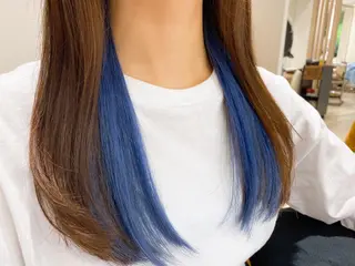 ロング カラー 韓国レイヤー/ 顔周り💕田中将吾のヘアスタイル