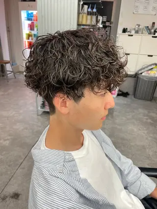 パーマ メンズ 町田エリアＮｏ．１/ パーマ特化/太田京希のヘアスタイル