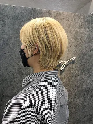 ショート 所渉/韓国レイヤー /ウルフカットのヘアスタイル