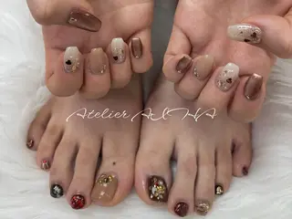 ミディアム アトリエAIHA所属・アトリエAIHA★ フィルイン推奨サロンのネイルデザイン