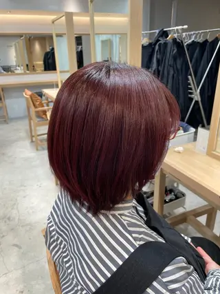 ミディアム カラー 声優オタク美容師🎀 𝑹𝑰𝑵𝑶𝑵のヘアスタイル