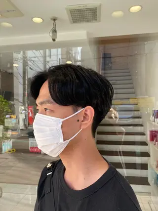 ショート パーマ メンズ メンズ特化型美容師 栗山勇人のヘアスタイル