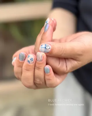 ネイル Seemly 千田町店所属・フラワーパラジェル 🌸シームリーエミのネイルデザイン