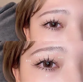 マツエク・マツパ NADIA coniのマツエク・マツパデザイン