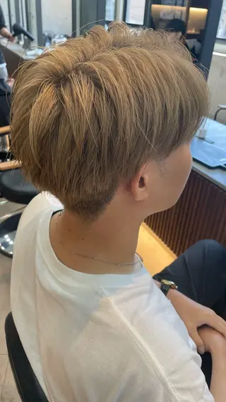 メンズ ANGELICA 國吉　日向のヘアスタイル