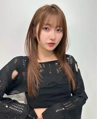 ロング “似合わスタイル” lemiie ハナのヘアスタイル