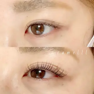 マツエク・マツパ 【那覇/束感まつ毛】 キャメルのマツエク・マツパデザイン