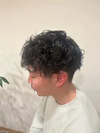 ショート パーマ 小島 千夏のヘアスタイル