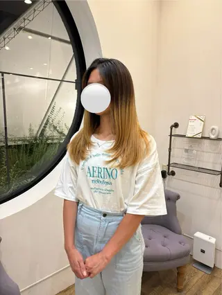 セミロング 和泉市/ mahae/原田のヘアスタイル