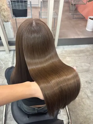 ロング カラー An 矯正モデル募集✨のヘアスタイル