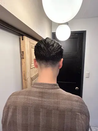 ショート メンズ Masaki ブリーチカラーのヘアスタイル
