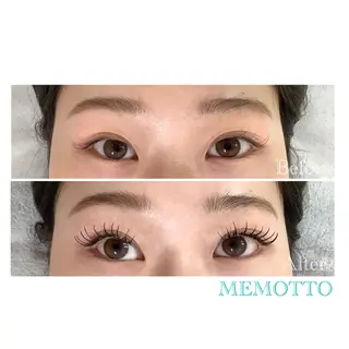 マツエク・マツパ MEMOTTO CHIHIROのマツエク・マツパデザイン