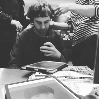 エイムプラスワン所属・山口 康平のヘアスタイル