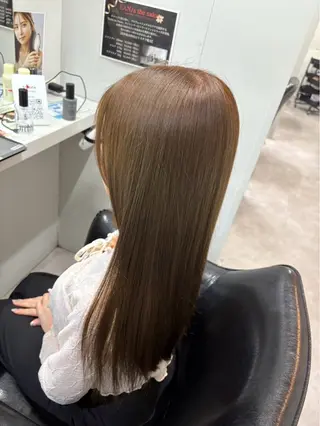 ロング いしい りえのヘアスタイル