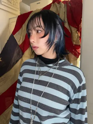 ミディアム カラー @kyoniyy KYONIのヘアスタイル