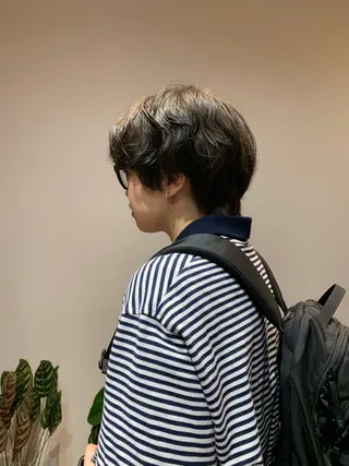 ショート Nu:v所属・moe/ 透明感カラー/恵比寿のヘアスタイル