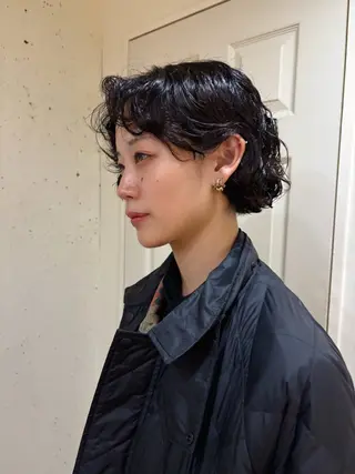 ミディアム パーマ kaito パーマ募集！🔵のヘアスタイル