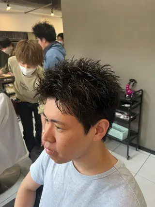 ショート 🔥メンズ特化🔥 佐藤桂崇のヘアスタイル