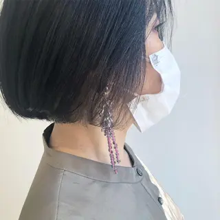 ショート カラー ボブ支持率NO1 🌈CHIKAのヘアスタイル