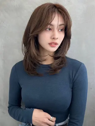 ミディアム SOYON 岡山店所属・SOYON岡山/ 店長/NAOKIのヘアスタイル