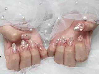 ネイル 【Eclat ｴｸﾗ】nail＆beauty所属・Eclat〔ｴｸﾗ〕 MOEKA𝜗𝜚*のネイルデザイン
