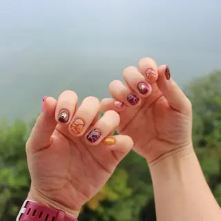 ショート ネイル Baku Nailsのネイルデザイン