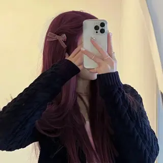 ロング カラー ヘアアレンジ 💗トレンドモテヘア Natsumi 💗のヘアスタイル