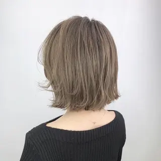 ミディアム カラー 似合わせカット🌿 前川のヘアスタイル