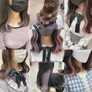 ロング 新宿/韓国ヘア 中明度カラー/かやのヘアスタイル