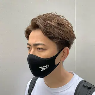 ショート カラー メンズ SALOWIN表参道店所属・マンツーマン×半個室 まちだきょうすけのヘアスタイル