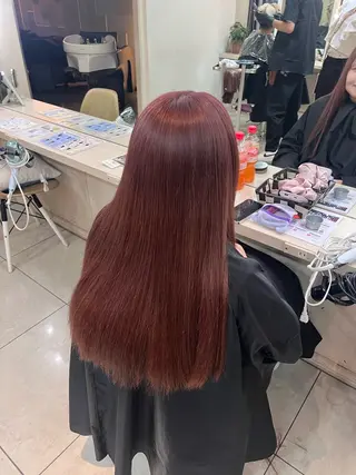 ロング カラー 横浜/ミルクティー カラー🤍みうのヘアスタイル