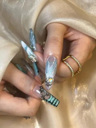 ネイル 🎀Pink ピンク🎀のネイルデザイン