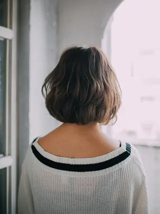 パーマ 福島 浩司のヘアスタイル