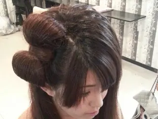 ヘアアレンジ Rêve なかやまのヘアスタイル